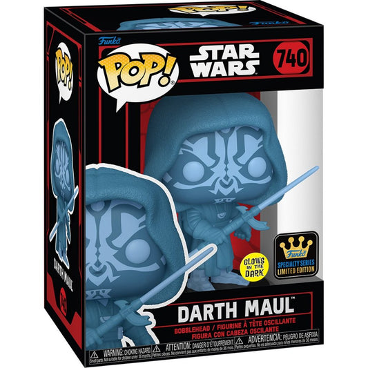 Funko POP Star Wars 740 Darth Maul (GITD) Specialty Series