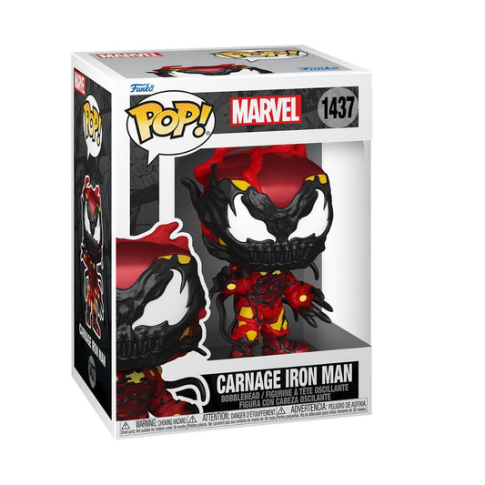 Funko POP Marvel 1437 Carnage Iron Man