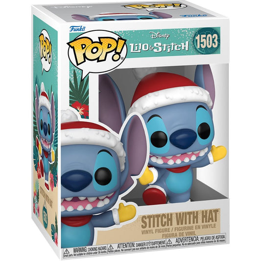 Funko POP Lilo & Stitch Holiday 1503 Stitch with Hat