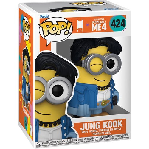 Funko POP Despicable Me 4 Minion x BTS 424 Jung Kook