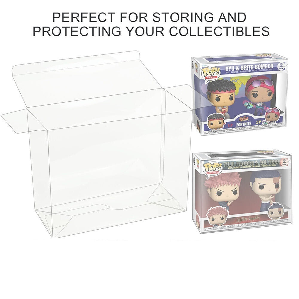 Funko POP 0.50mm 2 Pack Protector Case