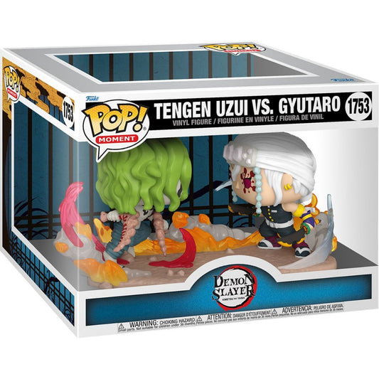 Funko POP Demon Slayer Kimetsu No Yaiba 1753 Tengen Uzui Vs. Gyutaro Anime Moment