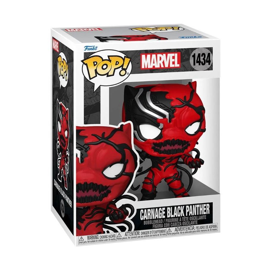 Funko POP Marvel 1434 Carnage Black Panther