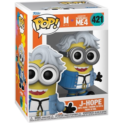 Funko POP Despicable Me 4 Minion x BTS 421 J-Hope