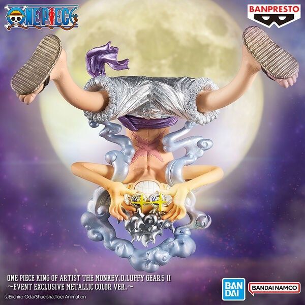 Banpresto One Piece King of Artist The Monkey D. Luffy Gear 5 2 - Event Exclusive Metallic Version -