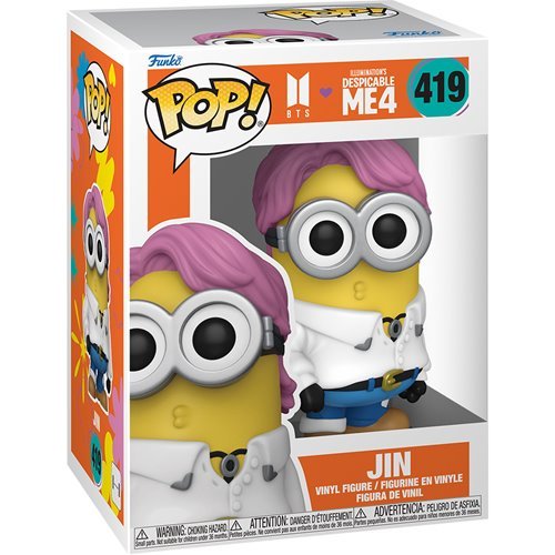 Funko POP Despicable Me 4 Minion x BTS 419 Jin