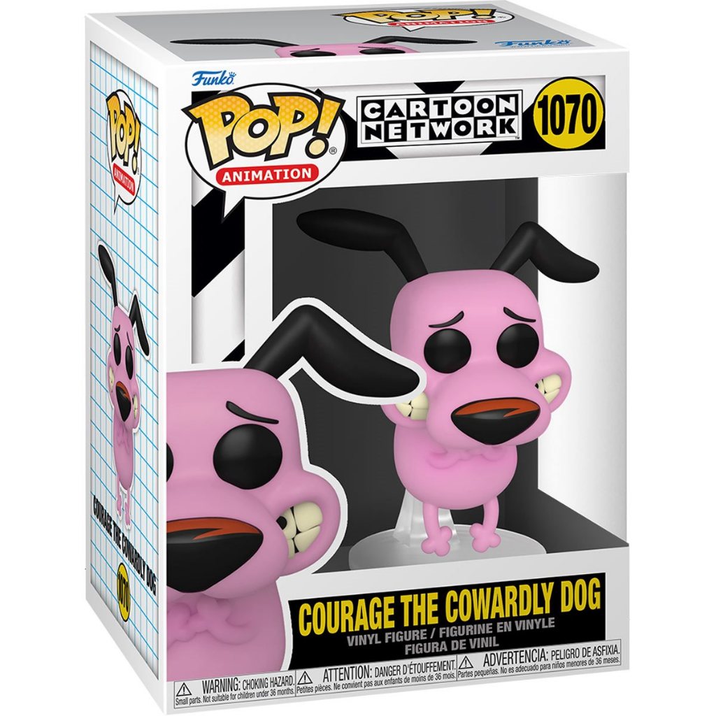 Funko POP Animation 1070 Courage the Cowardly Dog
