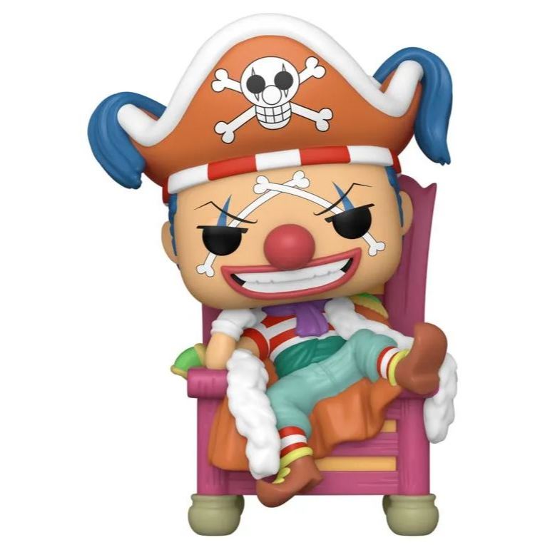 Funko POP One Piece 1740 Buggy The Clown Deluxe Pop 2024 Fall Convention Exclusive
