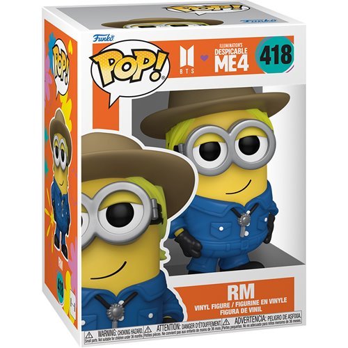 Funko POP Despicable Me 4 Minion x BTS 418 RM