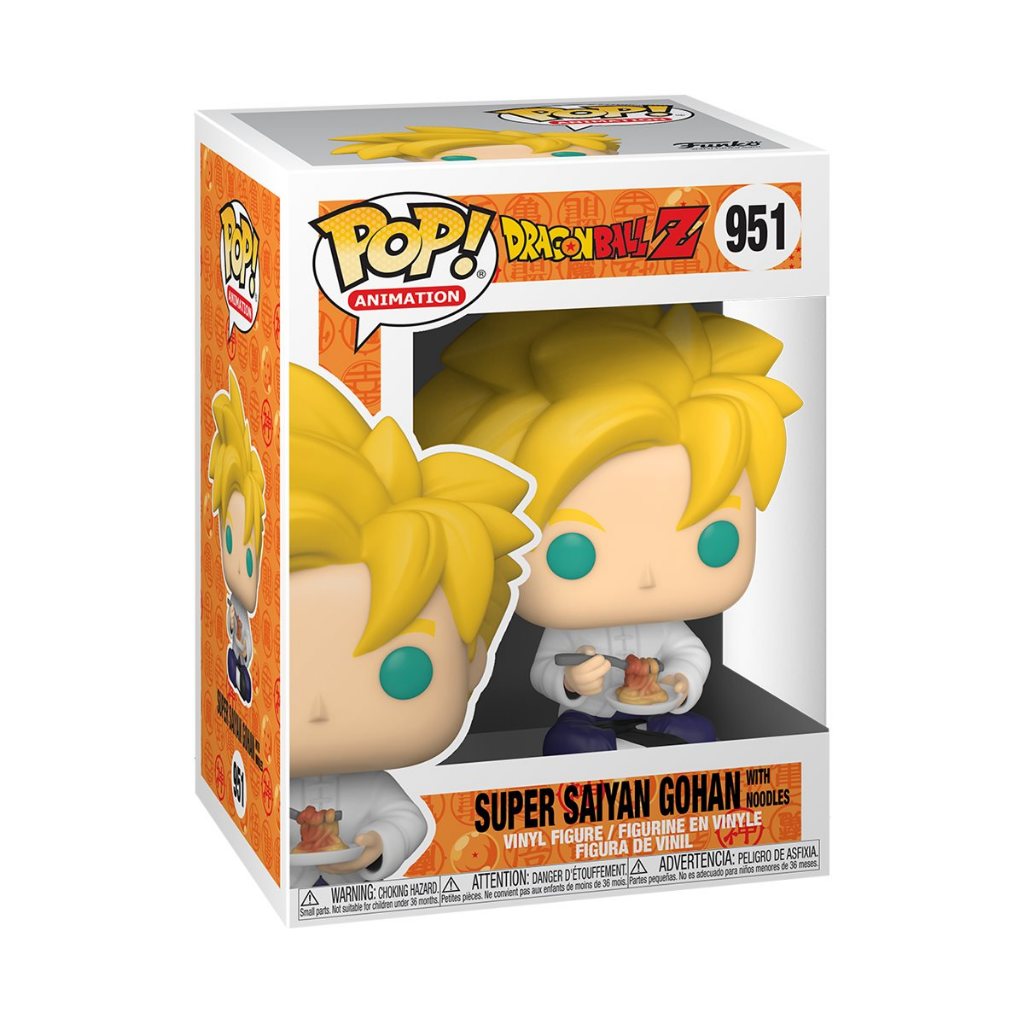 Funko Pop Dragon Ball Z 951 Super Saiyan Gohan With Noodles	