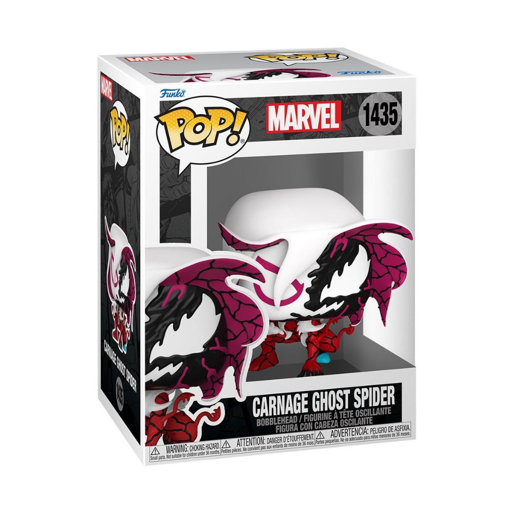 Funko POP Marvel 1435 Carnage Ghost Spider