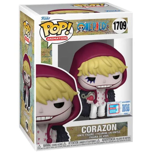 Funko POP One Piece 1709 Corazon 2024 Fall Convention Exclusive