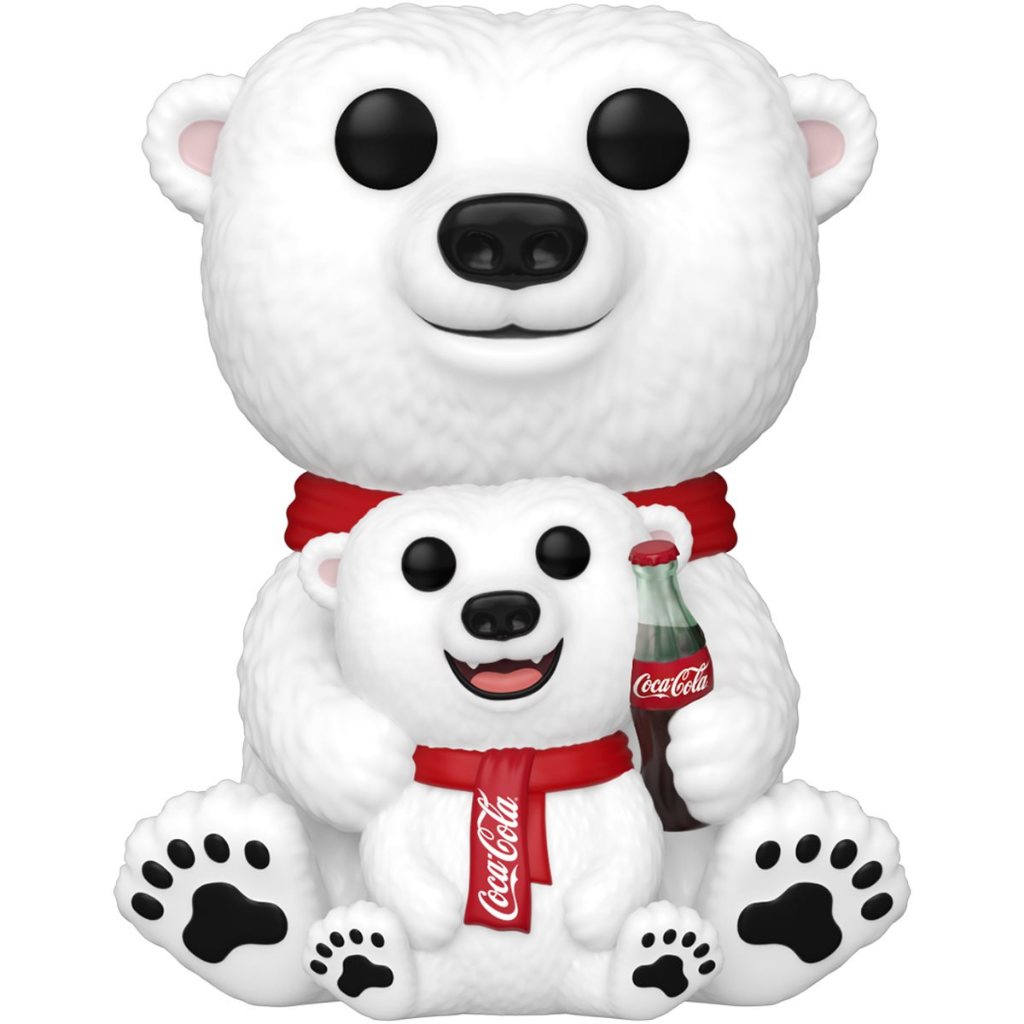 Funko POP Coca-Cola 241 Coca Cola Polar Bear with Cub
