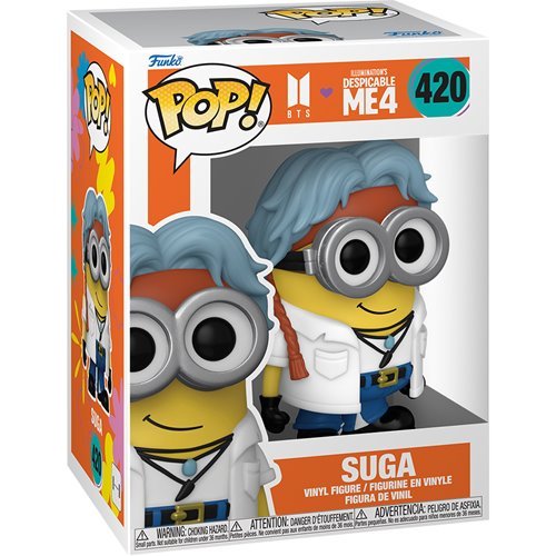 Funko POP Despicable Me 4 Minion x BTS 420 Suga