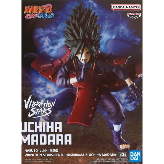 Banpresto Naruto Shippuden Vibration Stars Hashirama Senju & Madara Uchiha (B: Madara Uchiha)