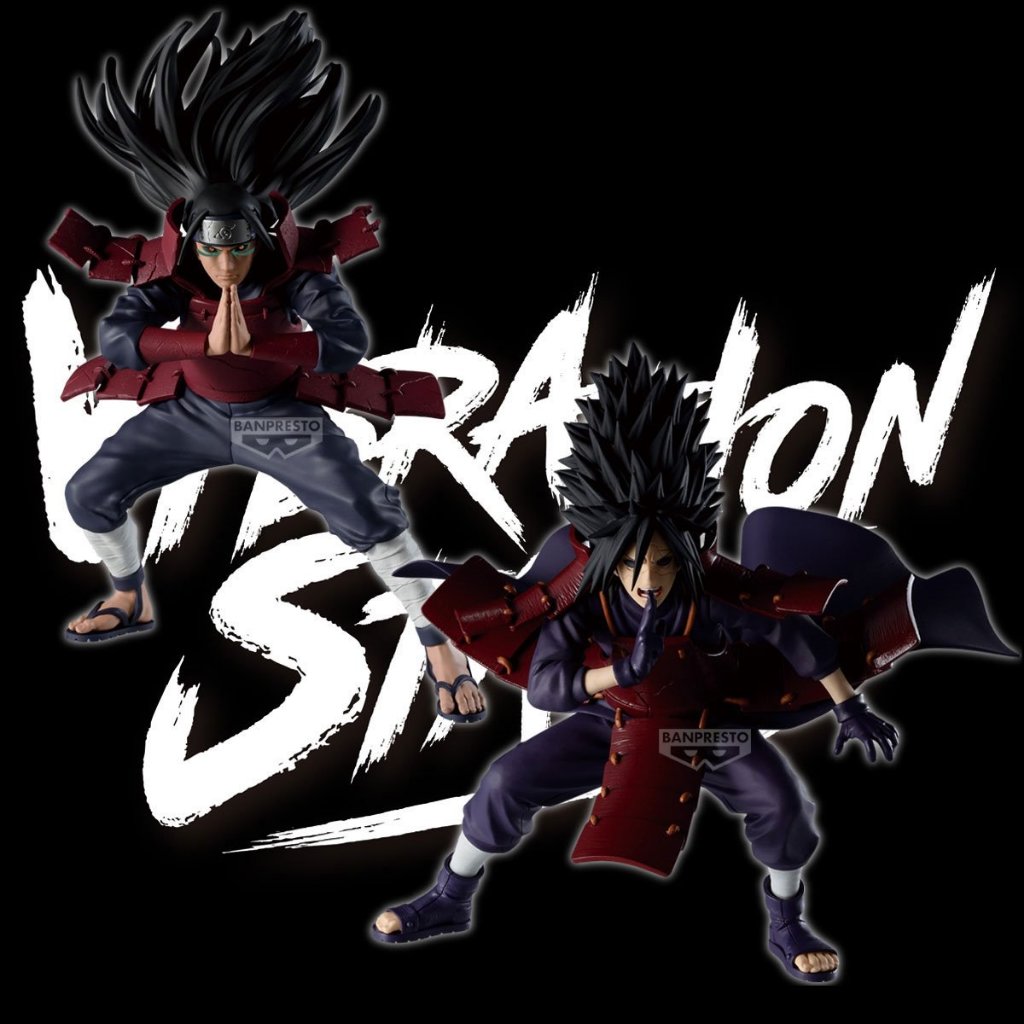 Banpresto Naruto Shippuden Vibration Stars Hashirama Senju & Madara Uchiha (B: Madara Uchiha)