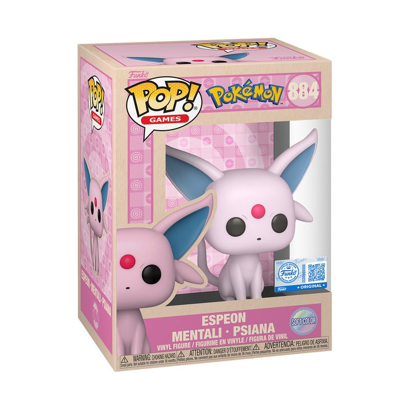 Funko POP Pokemon 884 Espeon (Soft Color) Exclusive