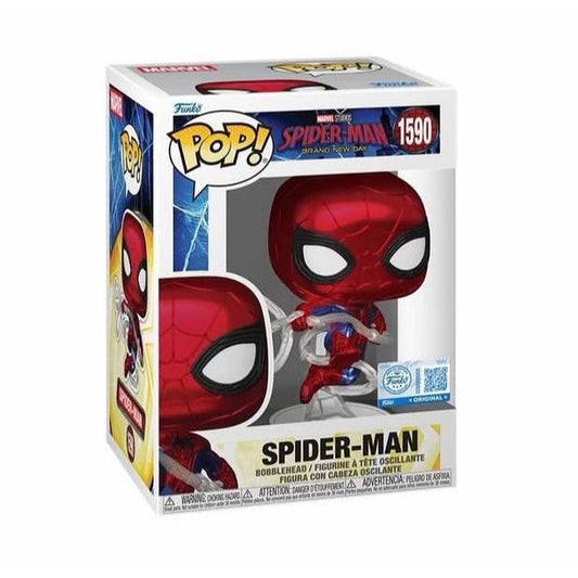 Funko POP Marvel Spider-Man : Brand New Day 1590 Spider-Man Exclusive