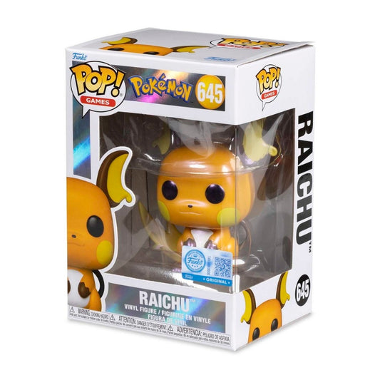 Funko POP Pokemon 645 Raichu (Pearlescent) Pokemon Center Exclusive