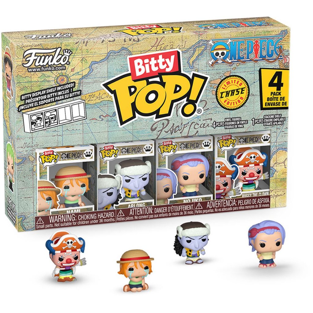 Funko One Piece Nami Bitty Pop! 4-Pack