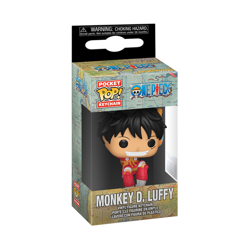 Funko POP One Piece Monkey D. Luffy Pocket Pop! Key Chain Exclusive