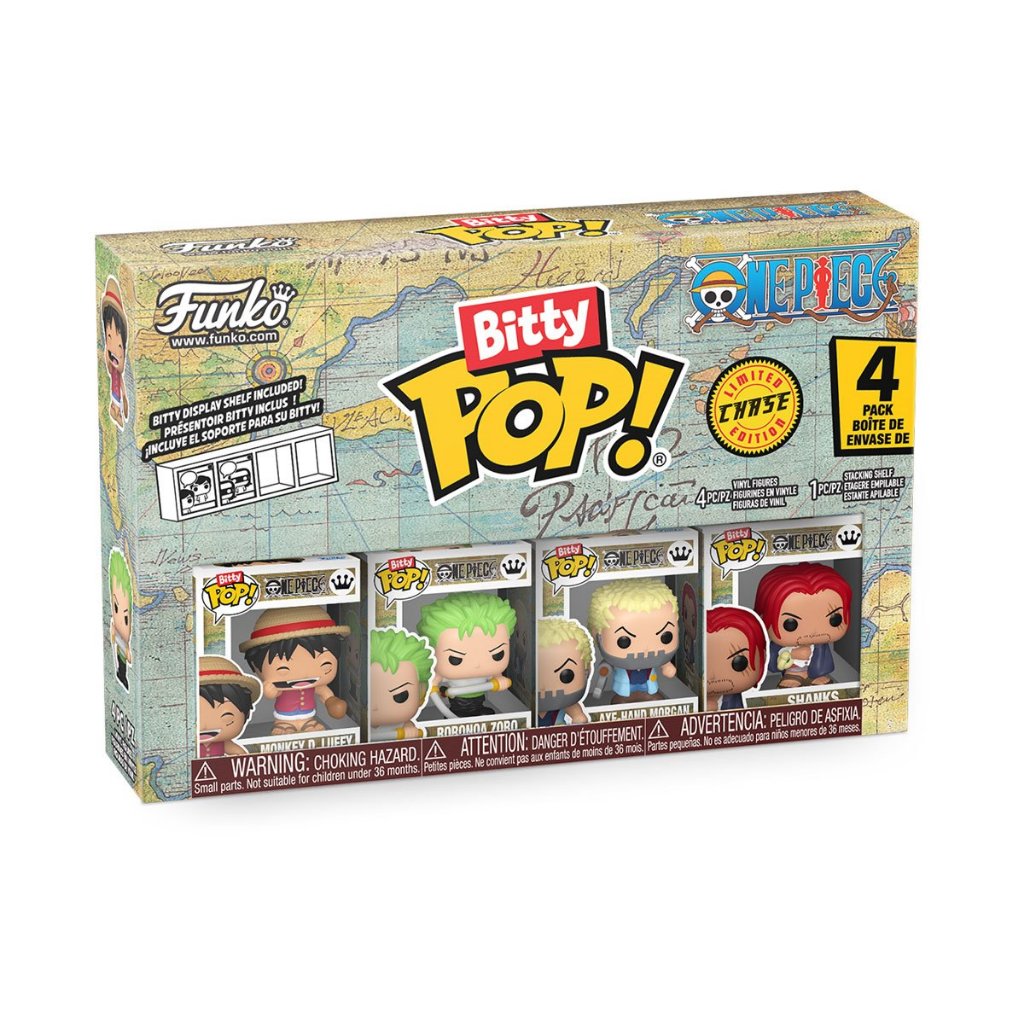 Funko One Piece Luffy Bitty Pop! 4-Pack