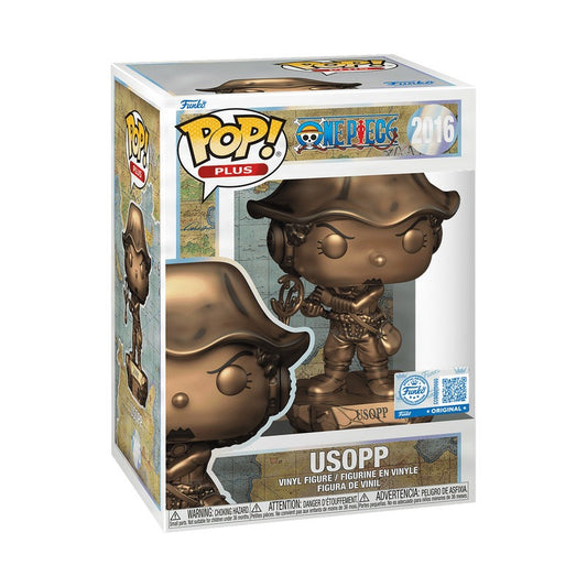 Funko POP One Piece 2016 Usopp (Bronze Statue) Pop Plus Exclusive