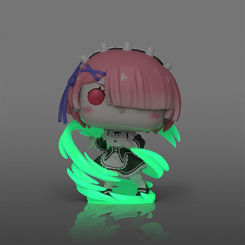 Funko POP Re:Zero - Starting Life in Another World - 2116 Ram (GITD) Pop Plus Chalice Exclusive (PR)