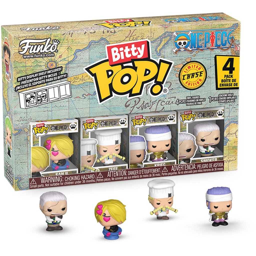 Funko One Piece Sanji Bitty Pop! 4-Pack