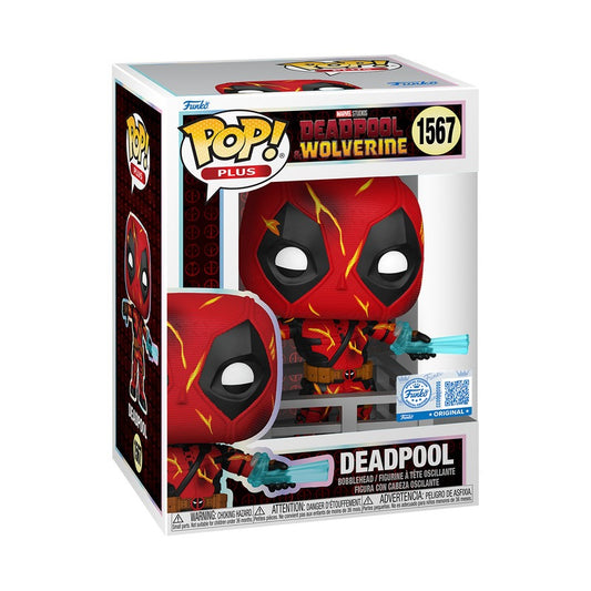 Funko POP Marvel Deadpool & Wolverine 1567 Deadpool Pop Plus Exclusive 