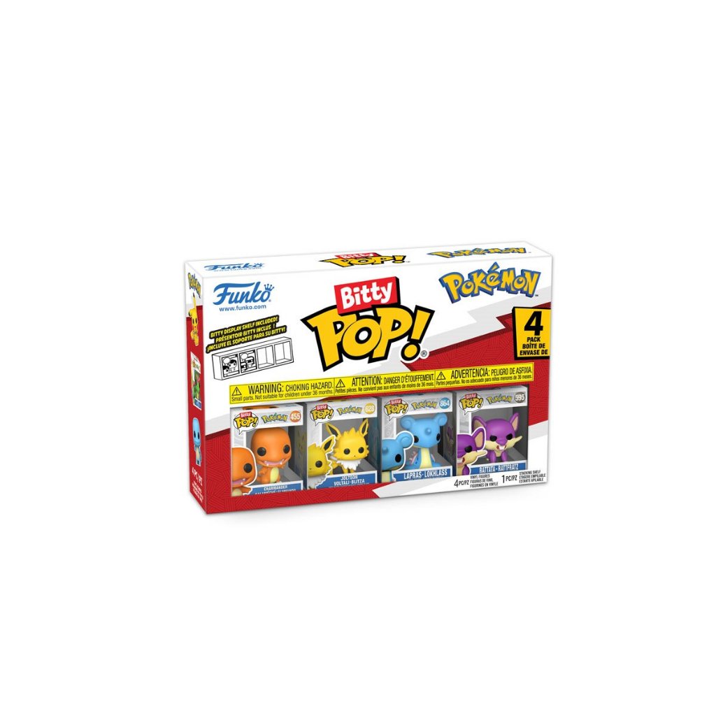 Funko Pokemon Charmander Bitty Pop! 4-Pack