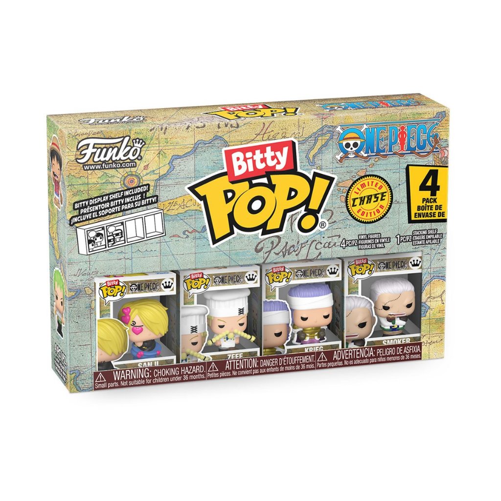 Funko One Piece Sanji Bitty Pop! 4-Pack