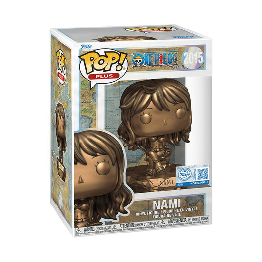 Funko POP One Piece 2015 Nami (Bronze Statue) Pop Plus Exclusive