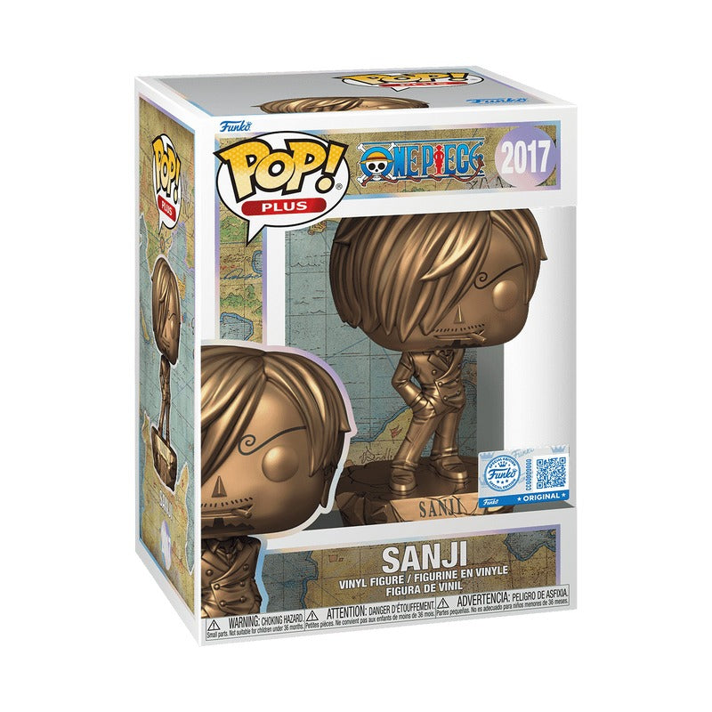 Funko POP One Piece 2017 Sanji (Bronze Statue) Pop Plus Exclusive