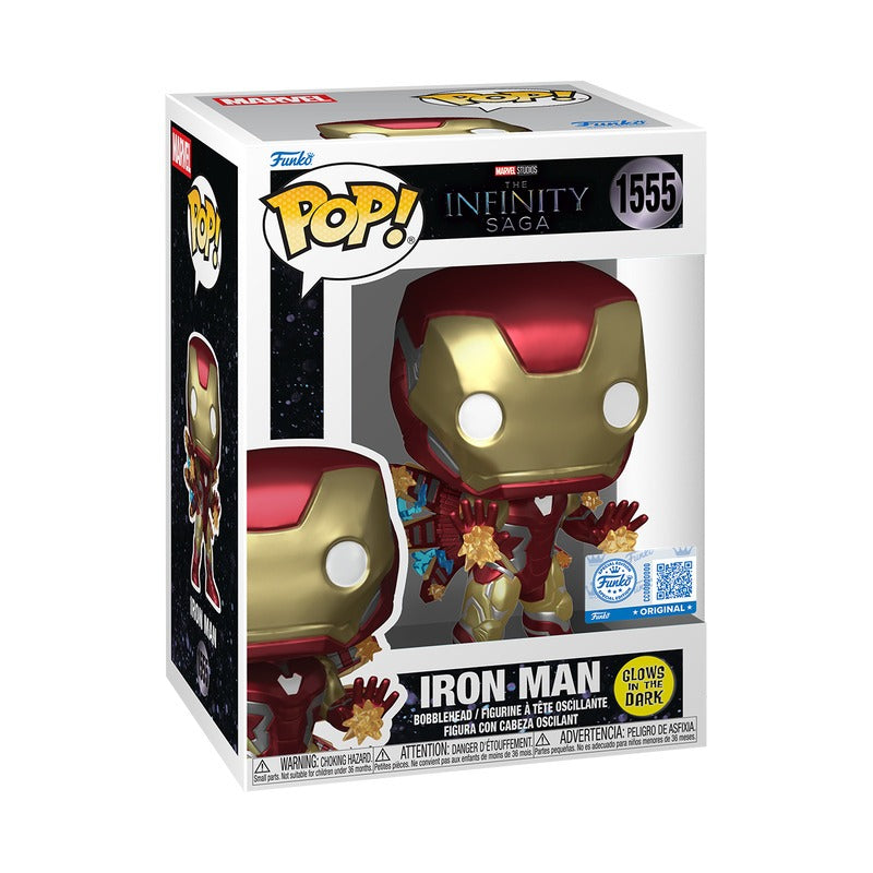 Funko POP Marvel Avengers Endgame 1555 Iron Man (GITD) Exclusive