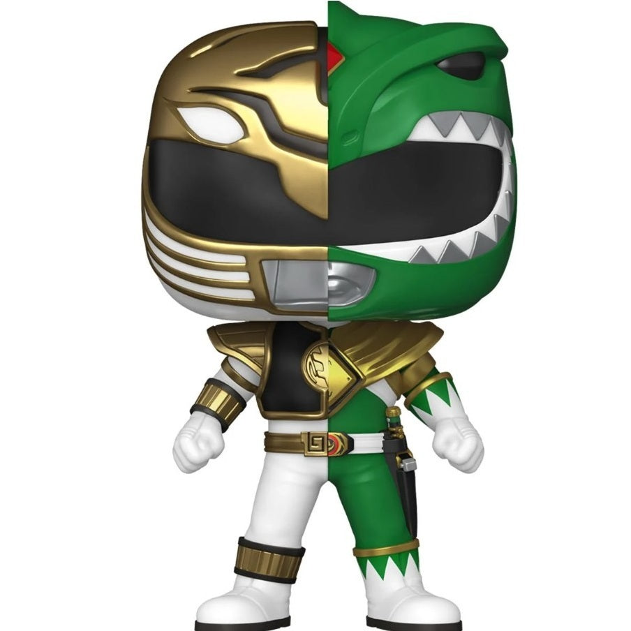 Funko POP Power Rangers 1750 Green/White Ranger Exclusive