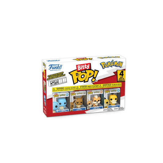 Funko Pokemon Squirtle Bitty Pop! 4-Pack