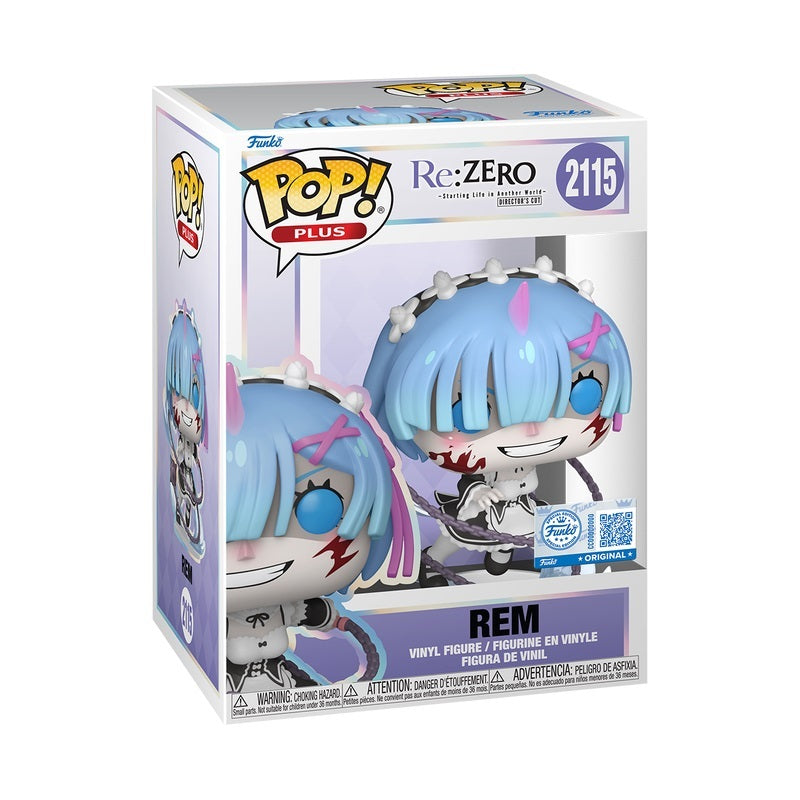 Funko POP Re:Zero - Starting Life in Another World - 2115 Rem Pop Plus Exclusive
