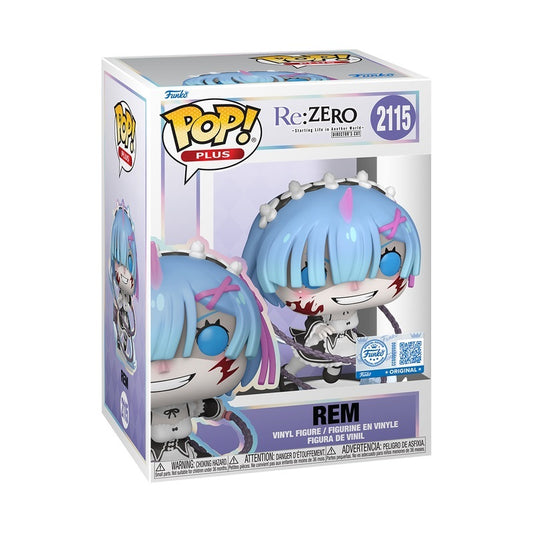 Funko POP Re:Zero - Starting Life in Another World - 2115 Rem Pop Plus Exclusive