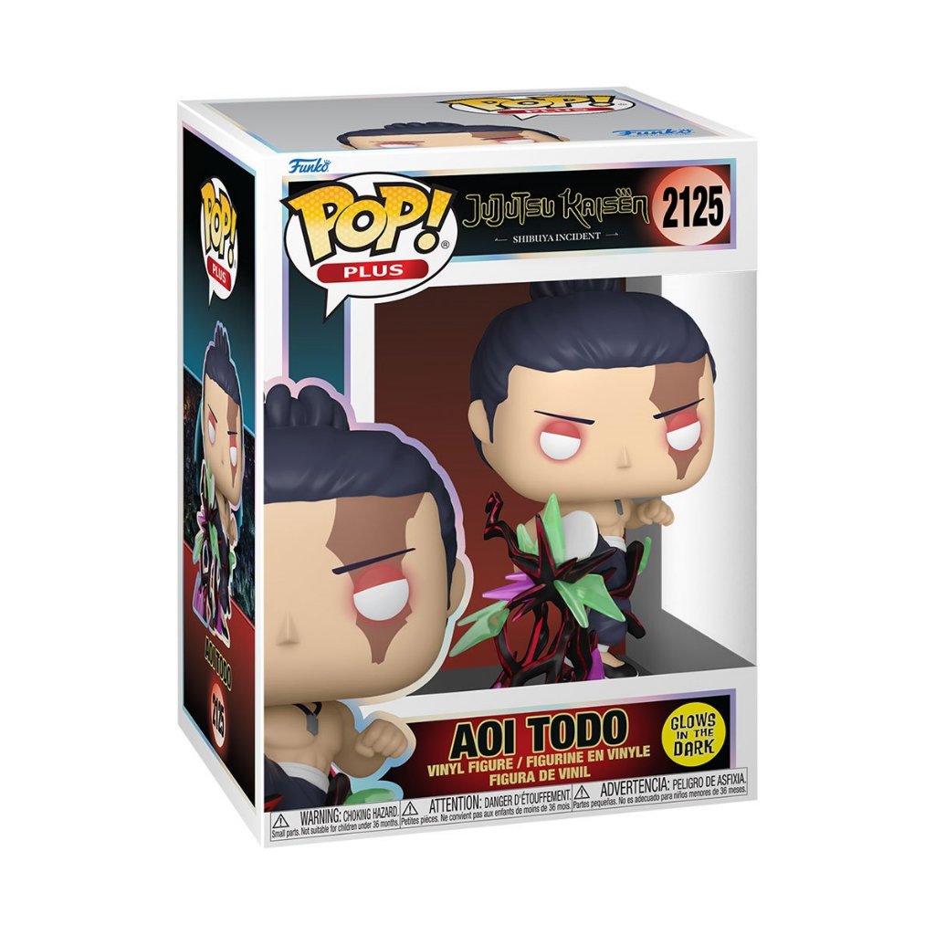 Funko POP Jujutsu Kaisen 2125 Aoi Todo (GITD) Pop Plus
