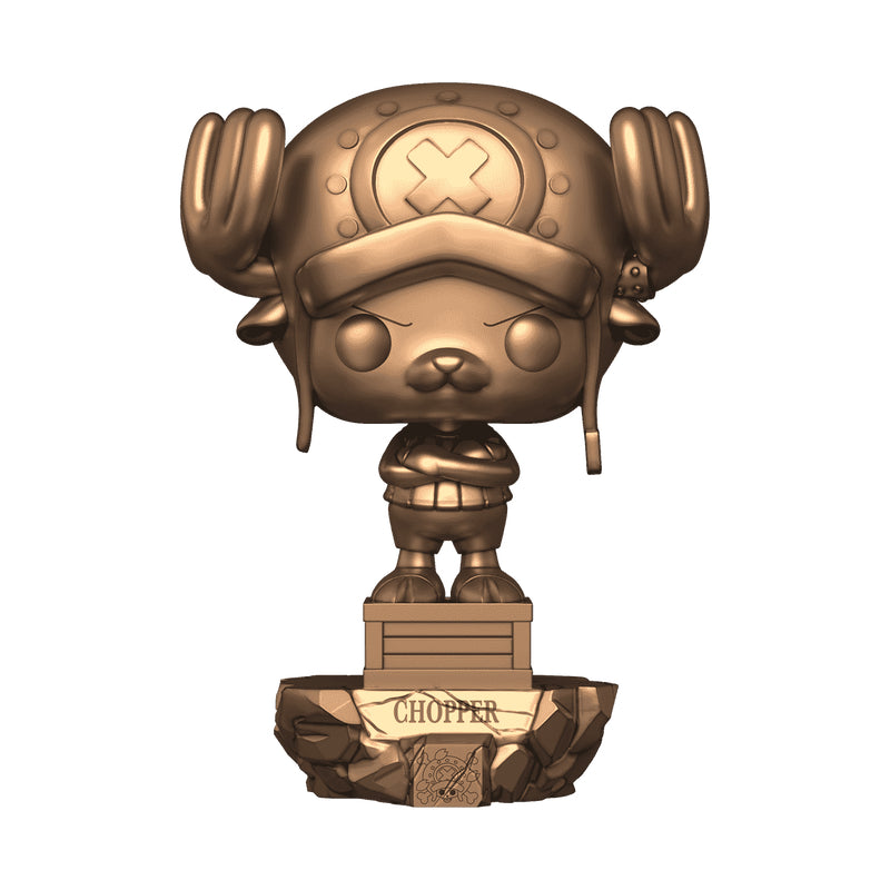Funko POP One Piece 2018 Tony Tony Chopper (Bronze Statue) Pop Plus Exclusive