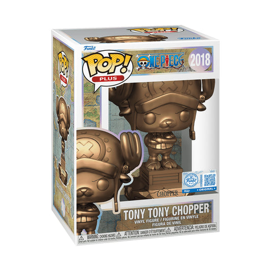 Funko POP One Piece 2018 Tony Tony Chopper (Bronze Statue) Pop Plus Exclusive