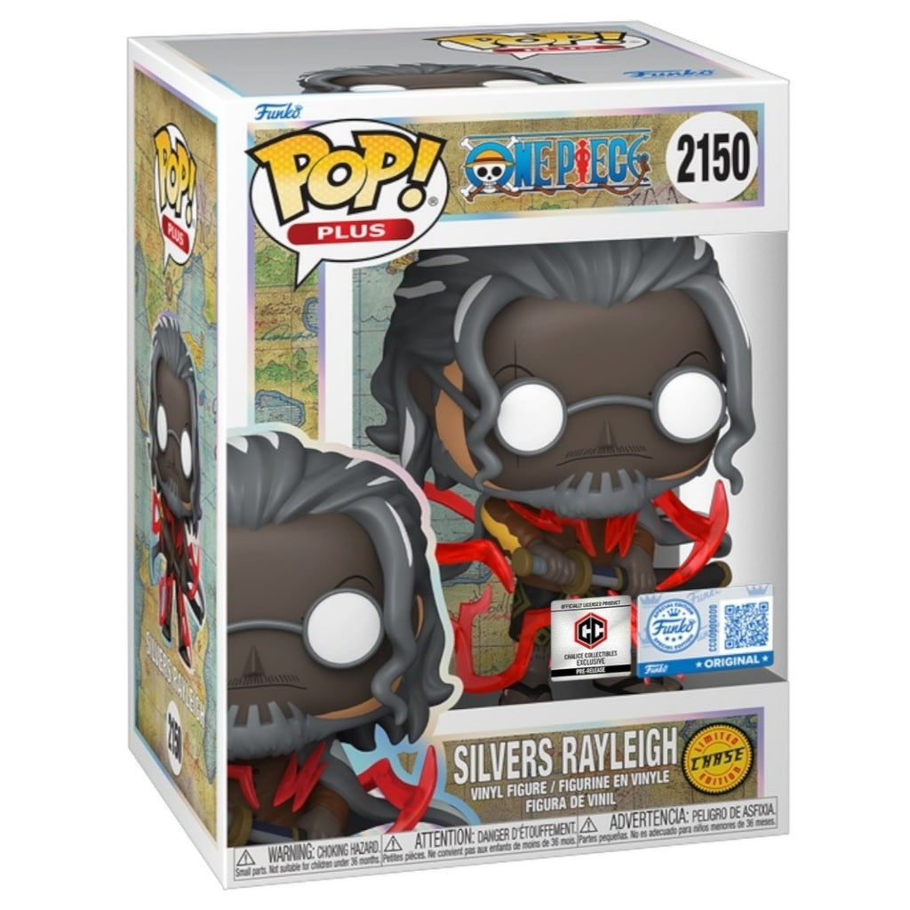 Funko POP One Piece 2150 Silvers Rayleigh Pop Plus Chase Chalice Exclusive (PR)