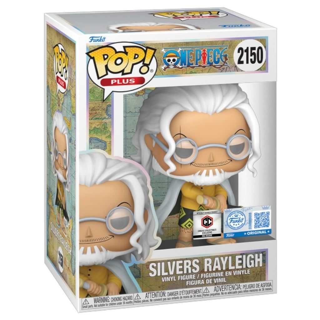 Funko POP One Piece 2150 Silvers Rayleigh Pop Plus Chalice Exclusive (PR)