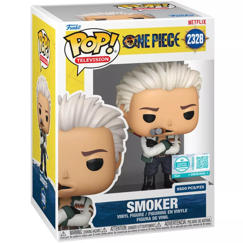 Funko POP One Piece (Live Action) 2328 Smoker Exclusive (Ltd Edition Supreme)