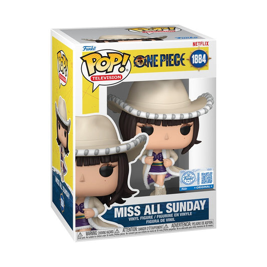 Funko POP One Piece (Live Action) 1884 Miss All Sunday Exclusive