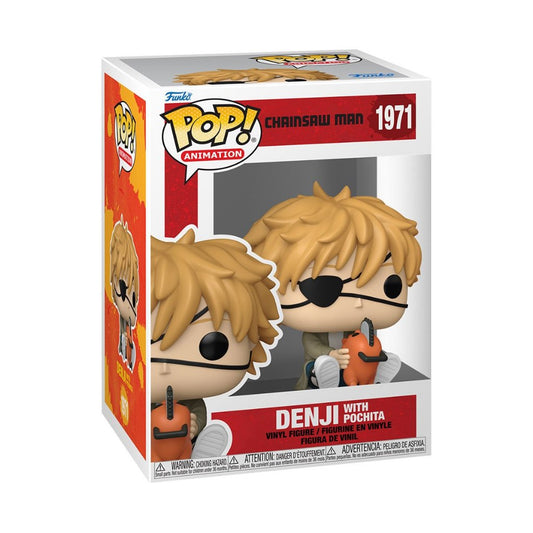 Funko POP Chainsaw Man 1971 Denji with Pochita