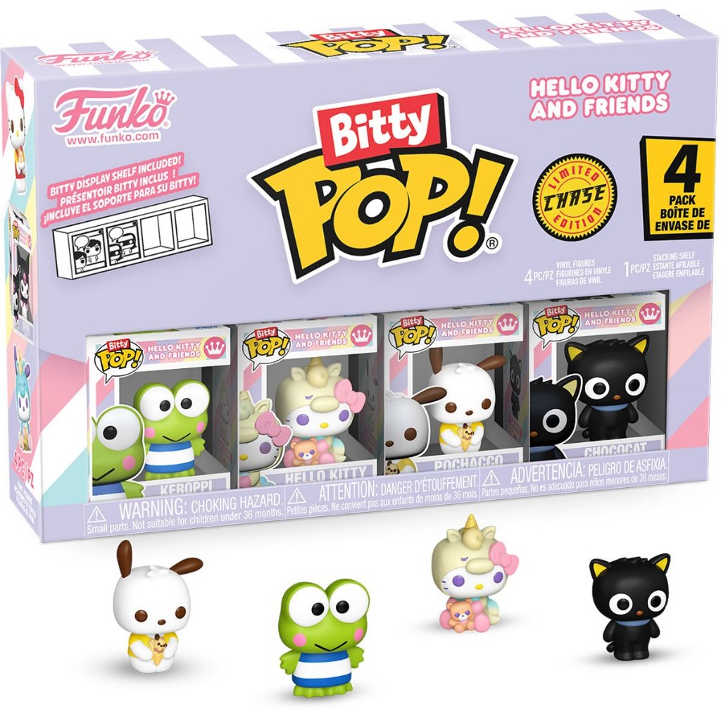 Funko Sanrio Keroppi Bitty Pop! Mini-Figure 4-Pack