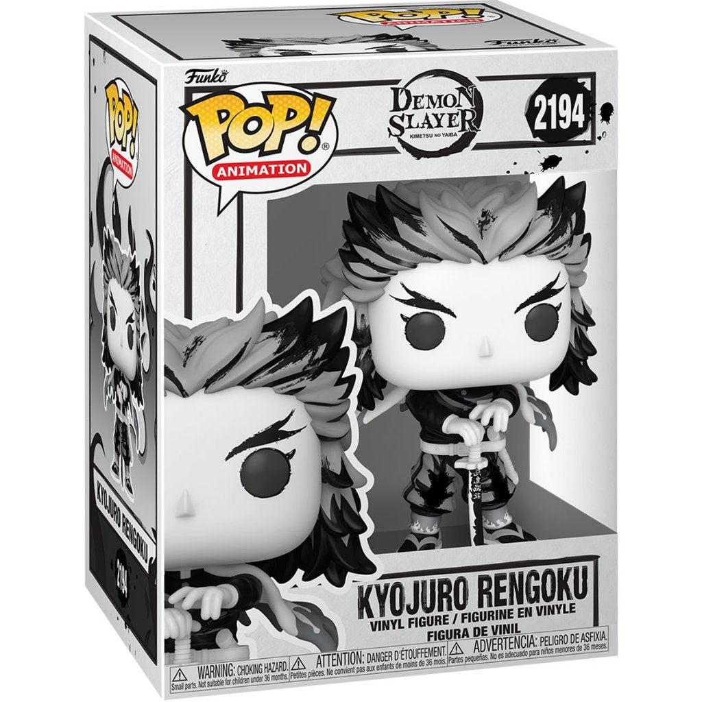 Funko POP Demon Slayer Kimetsu No Yaiba 2194 Kyojuro Rengoku (Sumi-Ink)