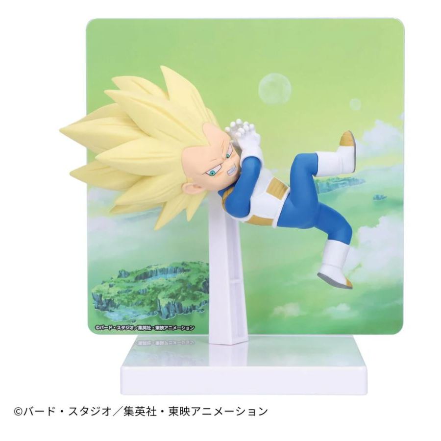 Banpresto Dragon Ball Daima Super Saiyan 3 Vegeta(Mini) Figure With Panel